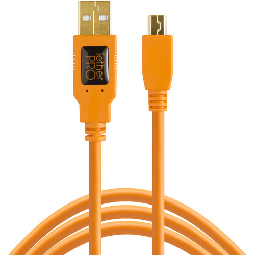 Tether Tools TetherPro USB 2.0 Type-A to 5-Pin Mini-USB Cable 15'